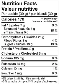 Your Fresh Market Oatmeal Chocolate Chip Cookies, 390 g