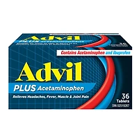ADVIL Plus acétaminophène caplets, 36 Count