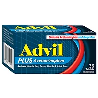 ADVIL Plus acétaminophène caplets, 36 Count