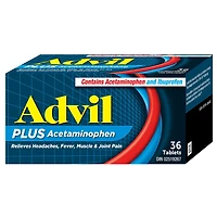 ADVIL Plus acétaminophène caplets, 36 Count