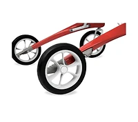 byAcre Carbon Fiber Rollator with 16.5" W x 24" H Regular Seat, Red