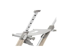 byAcre Carbon Fiber Rollator with 16.5" W x 24" H Regular Seat, White