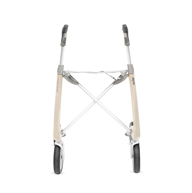 Déambulateur en fibre de carbone byAcre avec siège standard de 41,9 cm (l) x 61 cm (h), blanc