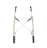Déambulateur en fibre de carbone byAcre avec siège standard de 41,9 cm (l) x 61 cm (h), blanc