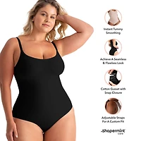 Shapermint Core Justaucorps Modelant – Gainant Sans Couture pour Femme avec Maintien Léger, Confort et Ajustement Naturel