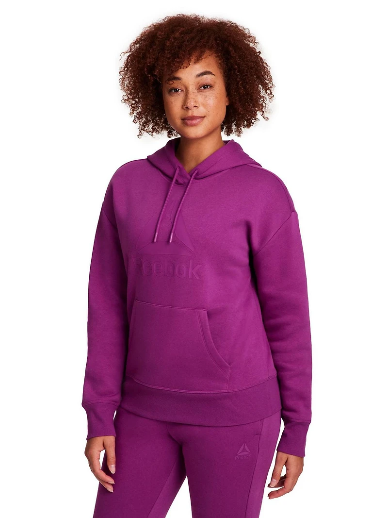 Sweat à capuche polaire pour femme Reebok