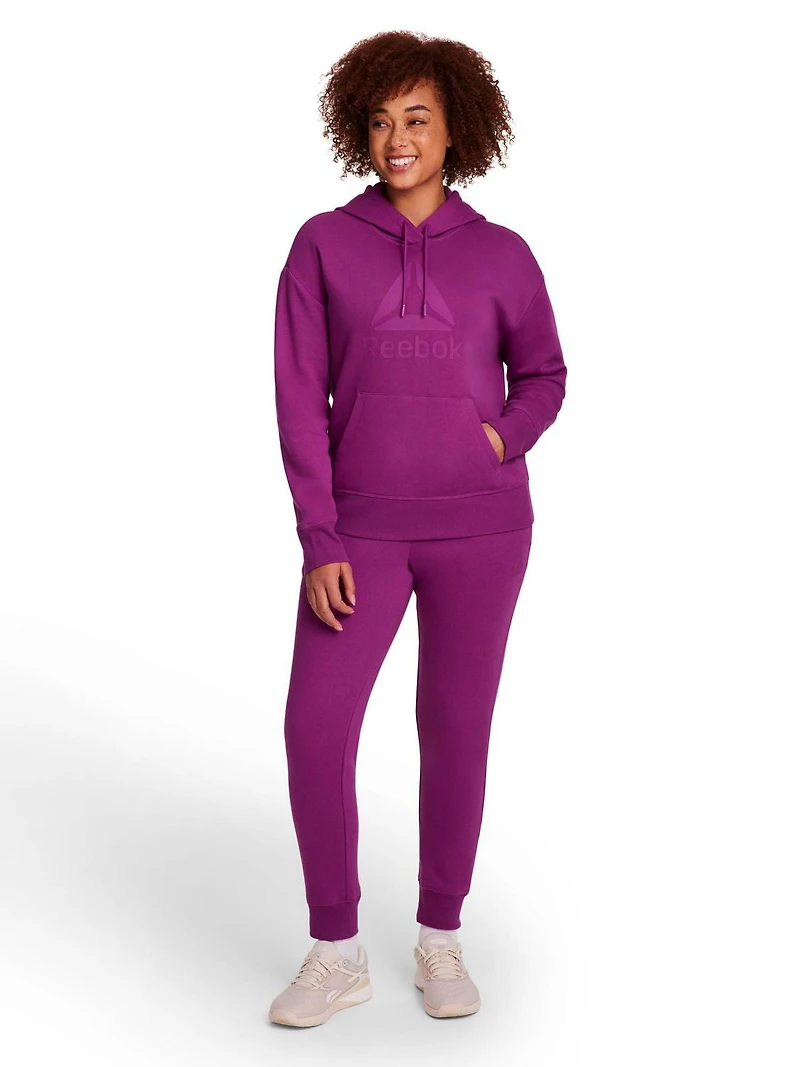 Sweat à capuche polaire pour femme Reebok