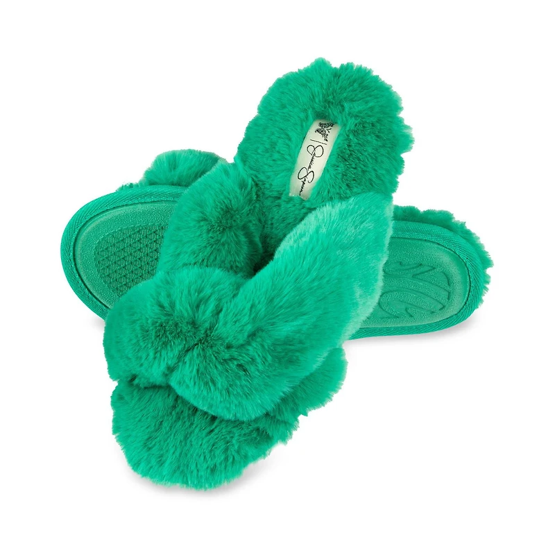 Jessica Simpson Women Plush slippers