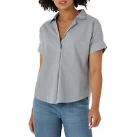 Lee Riders Women's Short Sleeve Popover Shirt