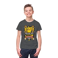 Boys Pokemon Pikachu Skate Short Sleeve T-Shirt