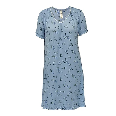 GOWN WITH SMOCKING
