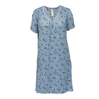 GOWN WITH SMOCKING