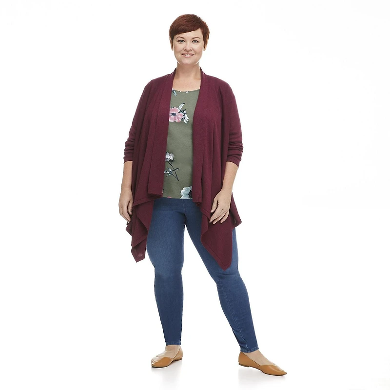 Penmans Plus Women's Asymmetrical Cardigan