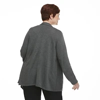 Penmans Plus Women's Asymmetrical Cardigan