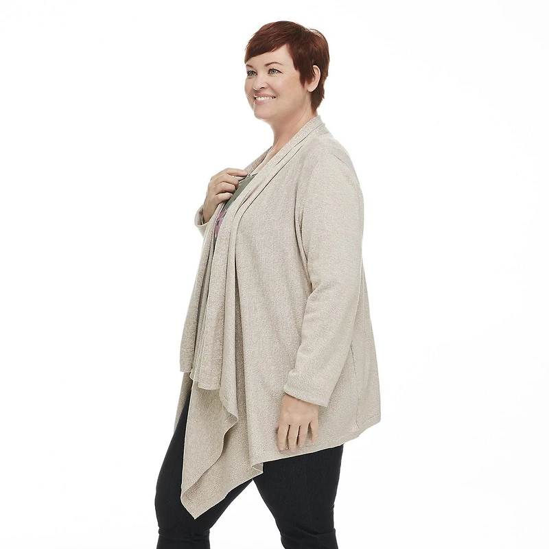 Penmans Plus Women's Asymmetrical Cardigan