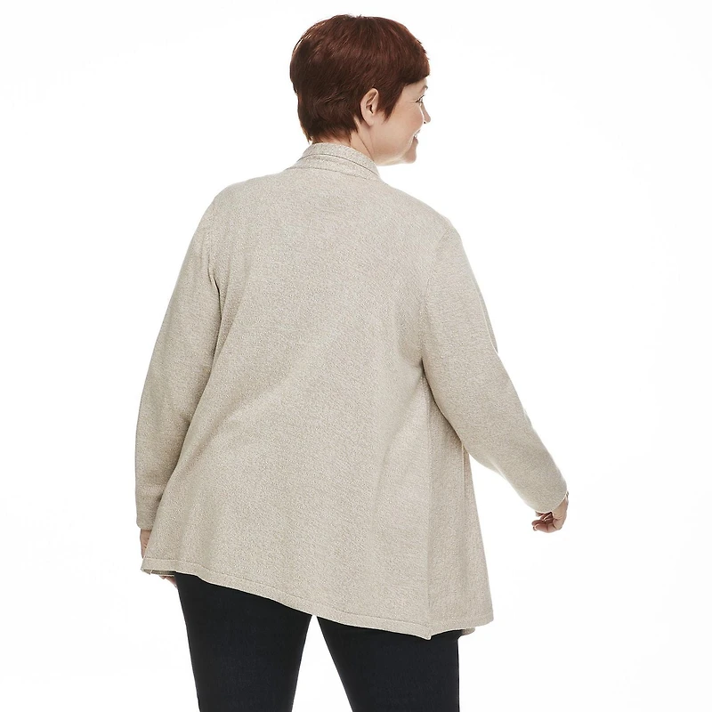 Penmans Plus Women's Asymmetrical Cardigan