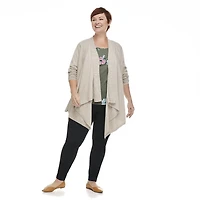 Penmans Plus Women's Asymmetrical Cardigan