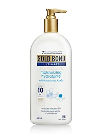 Gold Bond Ultimate Moisturizing Skin Therapy Lotion - 400ml Pump Bottle - Healing for Extremely Dry and Rough Skin - Suitable for Women and Men - Soothing and Hydrating Aloe