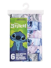 Lilo & Stitch underwear 6 Pack - Toddler, Sizes 4 to 8