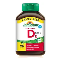 Vitamine D3 1 000 UI | Gélules