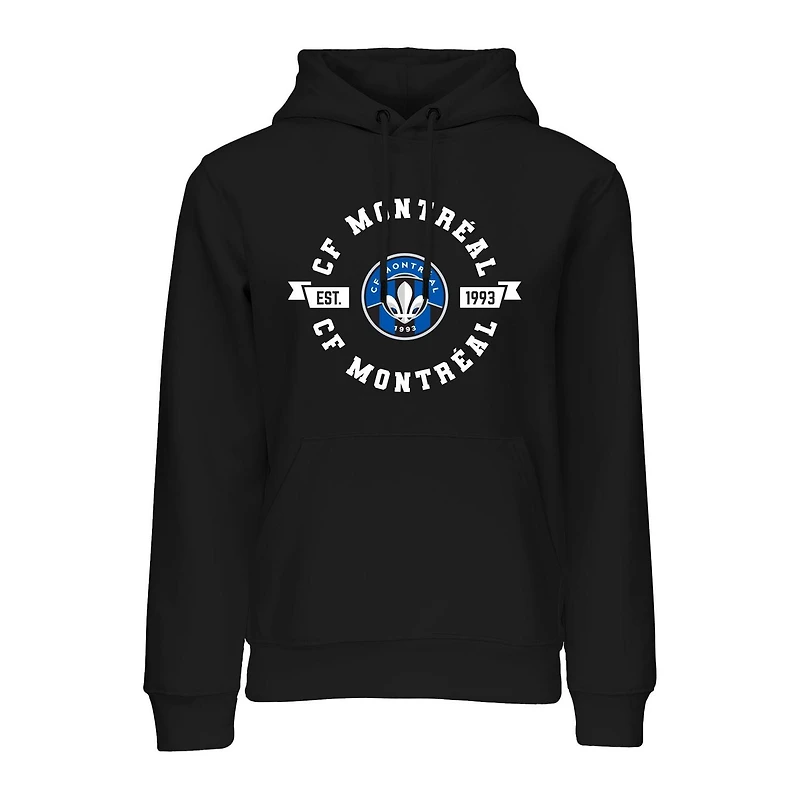 Chandail à capuchon à manches longues Circle MLS CF Montréal pour hommes *Exclusivité en ligne