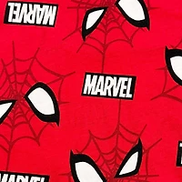 Marvel Toddler Boys 2 Piece Spider Web Head Top Set