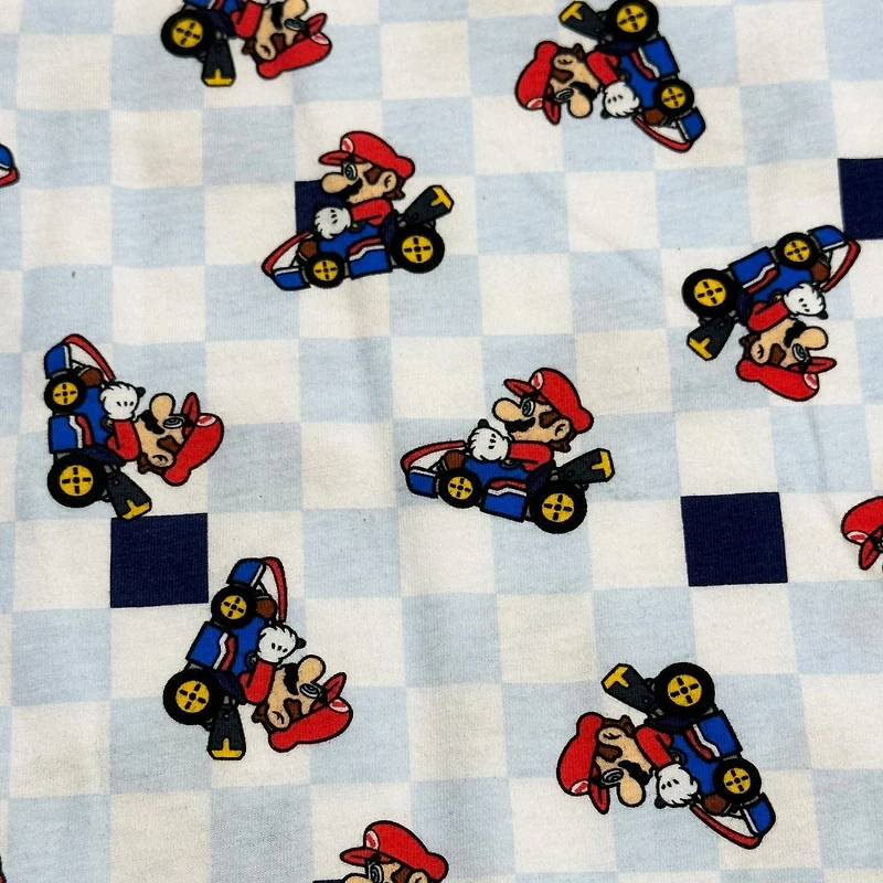 Mario Kart Toddler Boys 2 Piece Brothers Mushroom Top Set