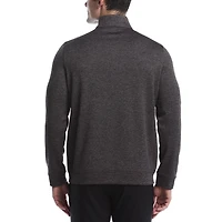 Ben Hogan Performance Men's Long Sleeve Quilted Mini Argyle 1/4 Zip