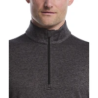 Ben Hogan Performance Men's Long Sleeve Quilted Mini Argyle 1/4 Zip