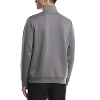 PGA Tour Course Essentials Men's Melange 1/4 Zip Golf Sweater