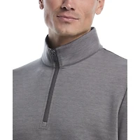 PGA Tour Course Essentials Men's Melange 1/4 Zip Golf Sweater