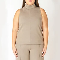 Devoted Haut sans manches à col roulé