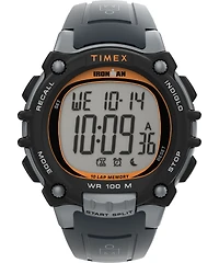 TIMEX® IRONMAN® Classic 10 44mm PU Strap Watch <br>