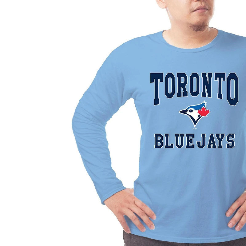 T-shirt à manches longues pour hommes MLB Toronto Blue Jays *Exclusivité en ligne