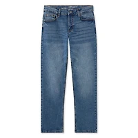 Pantalon à jambe droite en denim George pour garçons Tailles 4-16