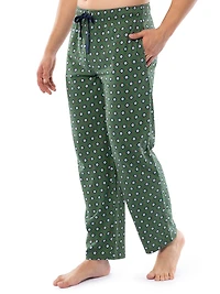 Pantalon Pyjama en jersey pour hommes, imprimé vert de Wrangler