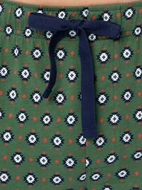 Pantalon Pyjama en jersey pour hommes, imprimé vert de Wrangler