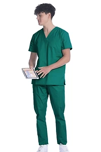 Greentown Canada Scrubs Unisex Scrub Top (Classix 1005)