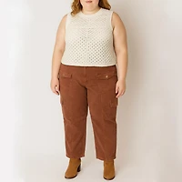 Devoted Pull sans manches à motif pointelle