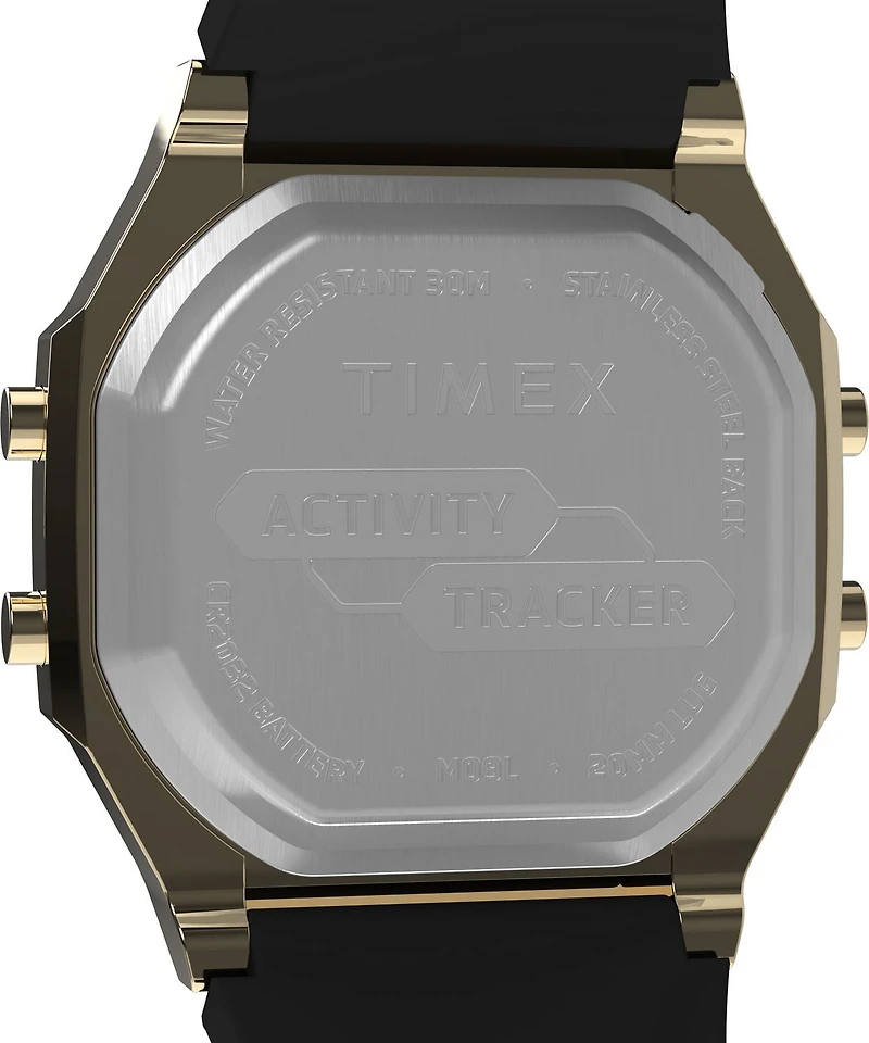 TIMEX® Activity Tracker 40mm Silicone Strap Watch