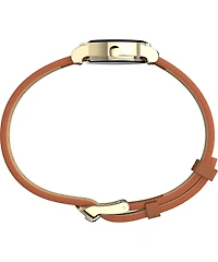 TIMEX® Cavatina 18mm Leather Strap Watch