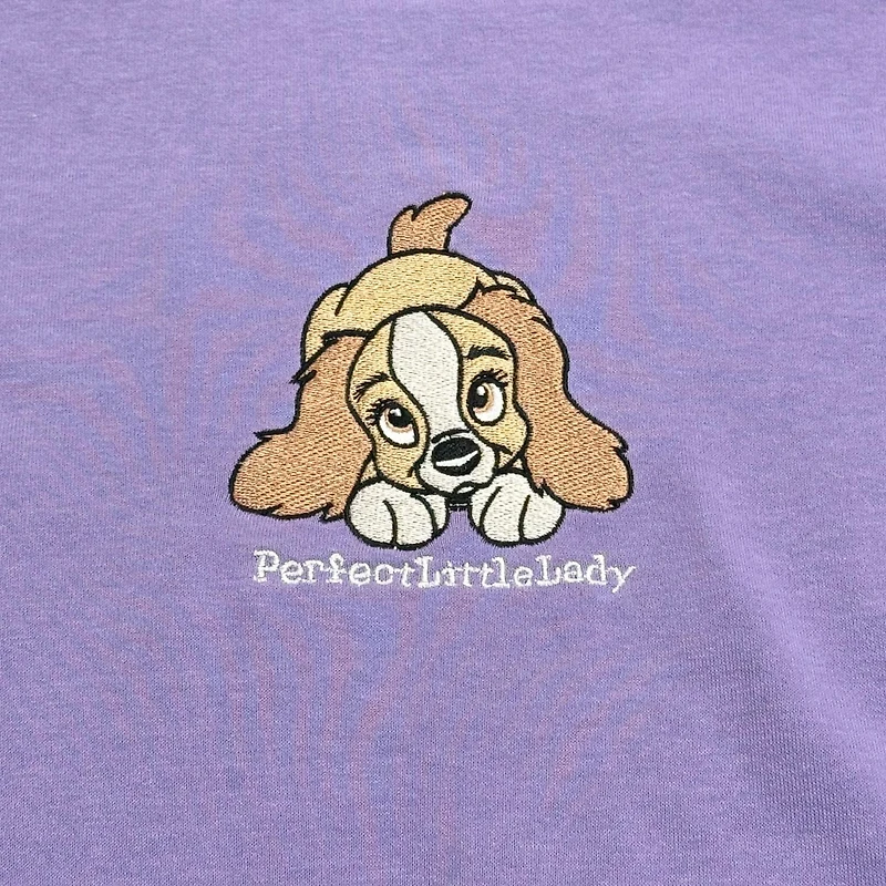 Disney Ladies Perfect Little Lady Long Sleeve Crew