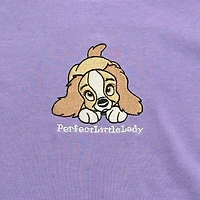 Disney Ladies Perfect Little Lady Long Sleeve Crew