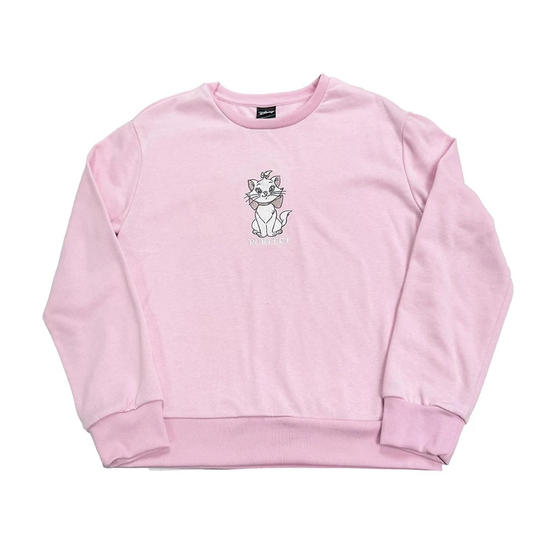 Disney Ladies Purfect Lady Long Sleeve Crew