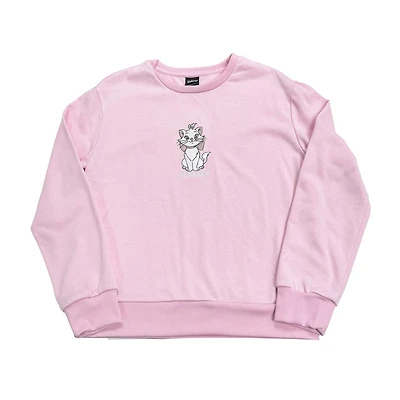 Disney Ladies Purfect Lady Long Sleeve Crew