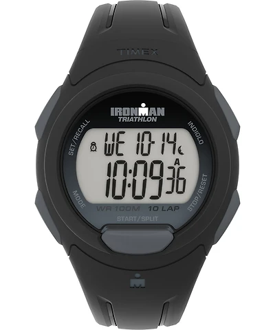 TIMEX® IRONMAN® Essential 10 Full-Size Resin Strap Watch