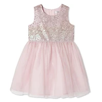 Robe avec imprimé holographique George pour petites filles