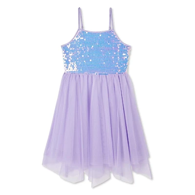 Robe avec paillettes George pour filles