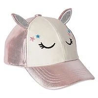 Casquette de baseball avec licorne 3D George pour filles