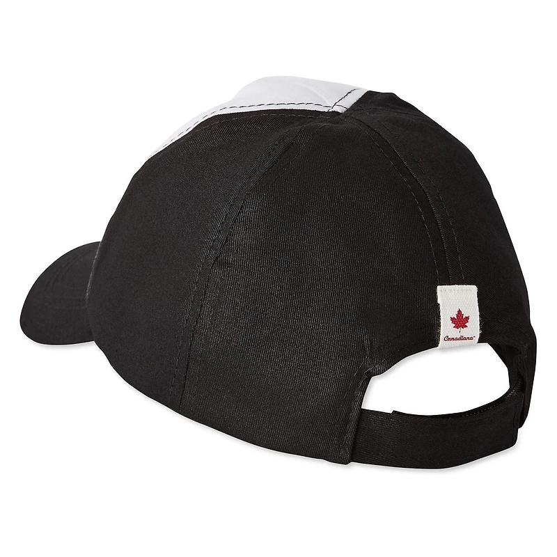 Casquette de baseball avec appliqué à motif d’animal Canadiana unisexe pour tout-petits